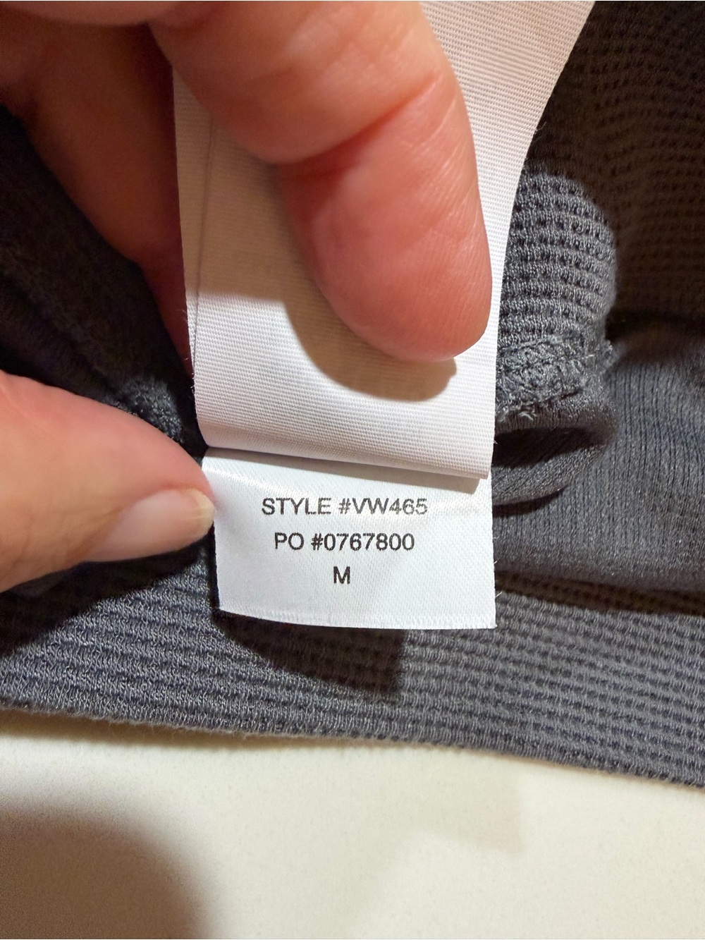 Vuori Women's Gray Textured Leggings - Picture 5 of 5